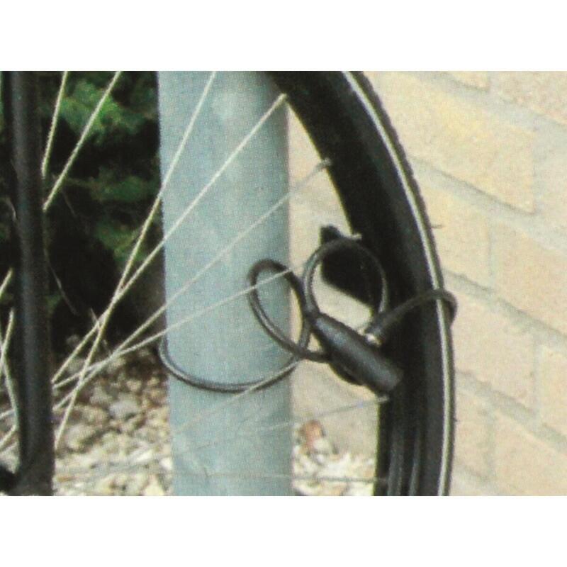 Zapięcie rowerowe spiralne na klucz 0,8x150cm Dunlop
