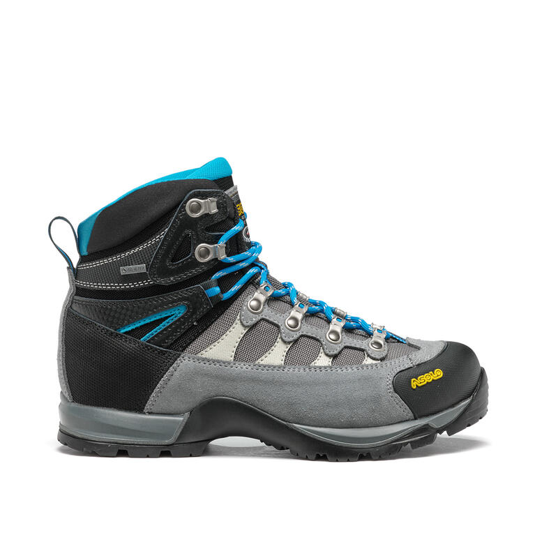 Chaussures de randonnée montagne femme STYNGER Gore-Tex gris bleu
