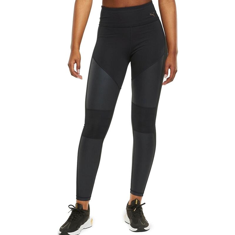 Leggings Puma Moto High Waist Full Tight, Zwart, Dames