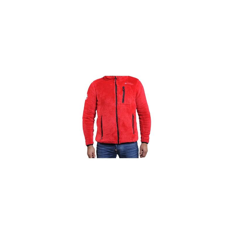 Veste polaire Peak Mountain coral sherpaCarian