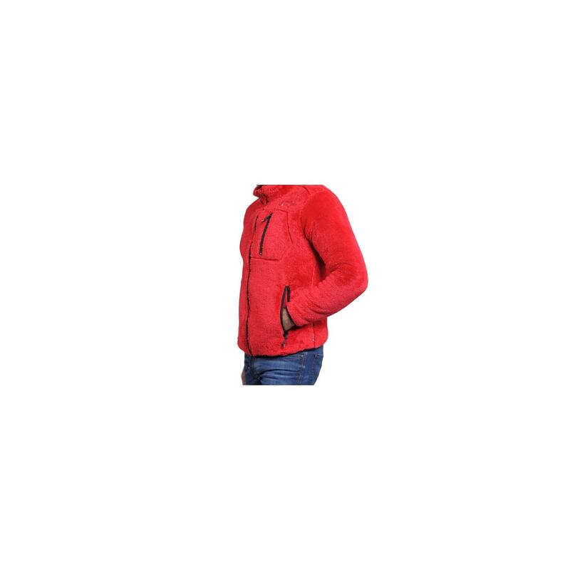 Veste polaire Peak Mountain coral sherpaCarian