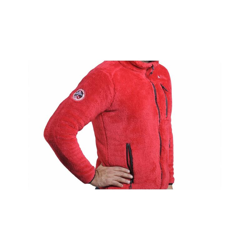 Fleece jack Peak Mountain coral sherpaCarian