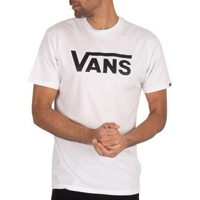 T-Shirt Vans Classic, Branco, Homens