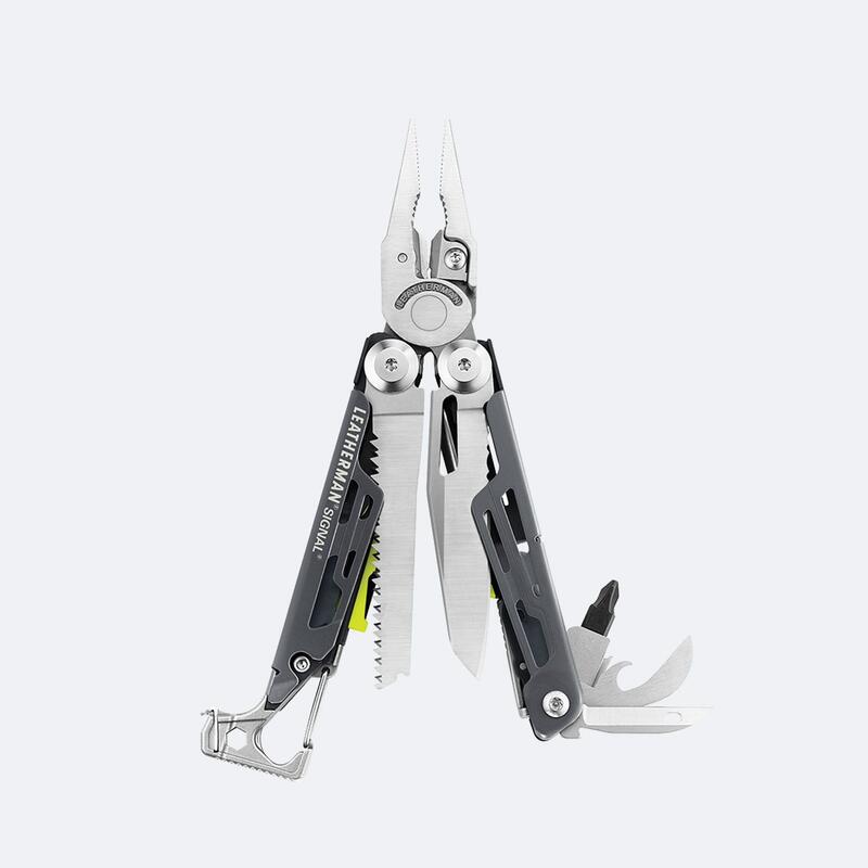 Pince Multifonctions Randonnée Camping Voile 19 Outils en 1 Signal LEATHERMAN