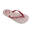 Damen Strand Flip Flops BRASILERAS in bordeaux mit Gummisohle