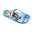 Kinder-Strand-Flip-Flops BRASILERAS in hellblau mit Gummisohle