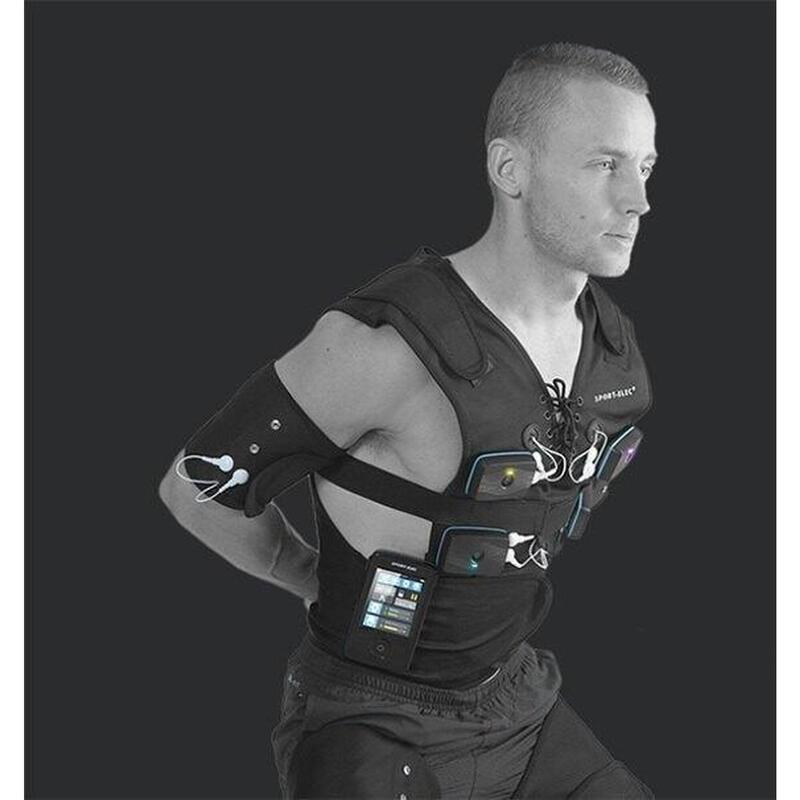 Électrostimulateur musculaire sans fil Sport-Elec Free Action + 1 gilet + 2 B