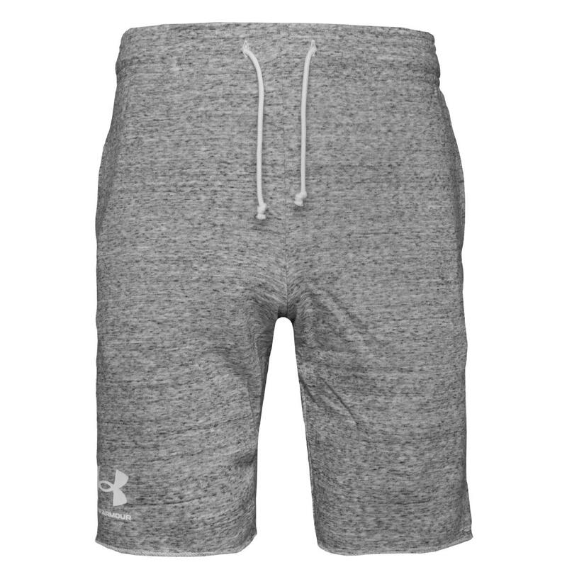 Bermudas Under Armour Rival Terry, Gris, Hombre