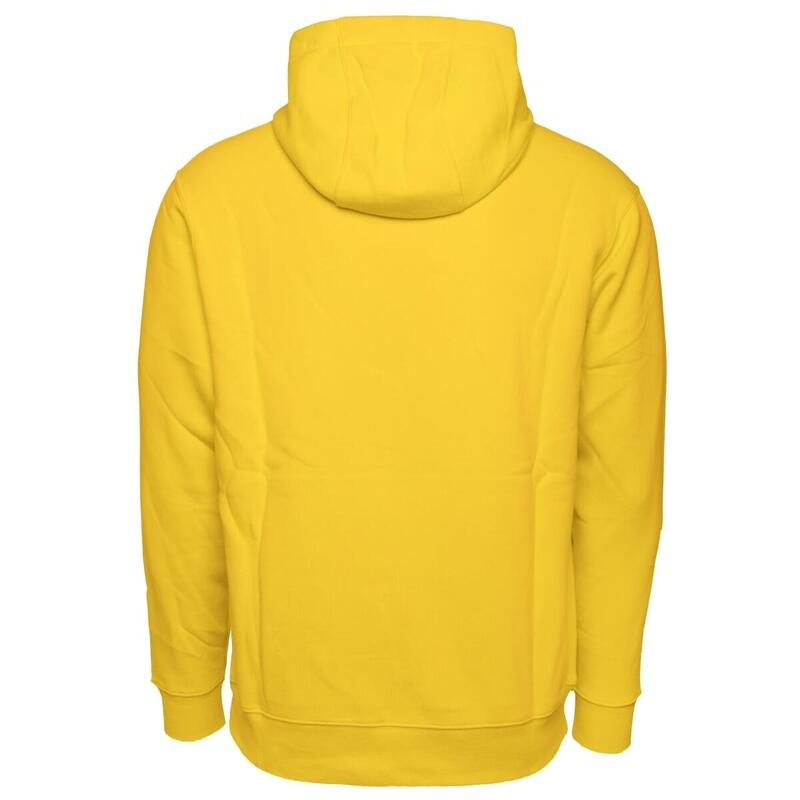 Felpa con cappuccio uomo nike giallo