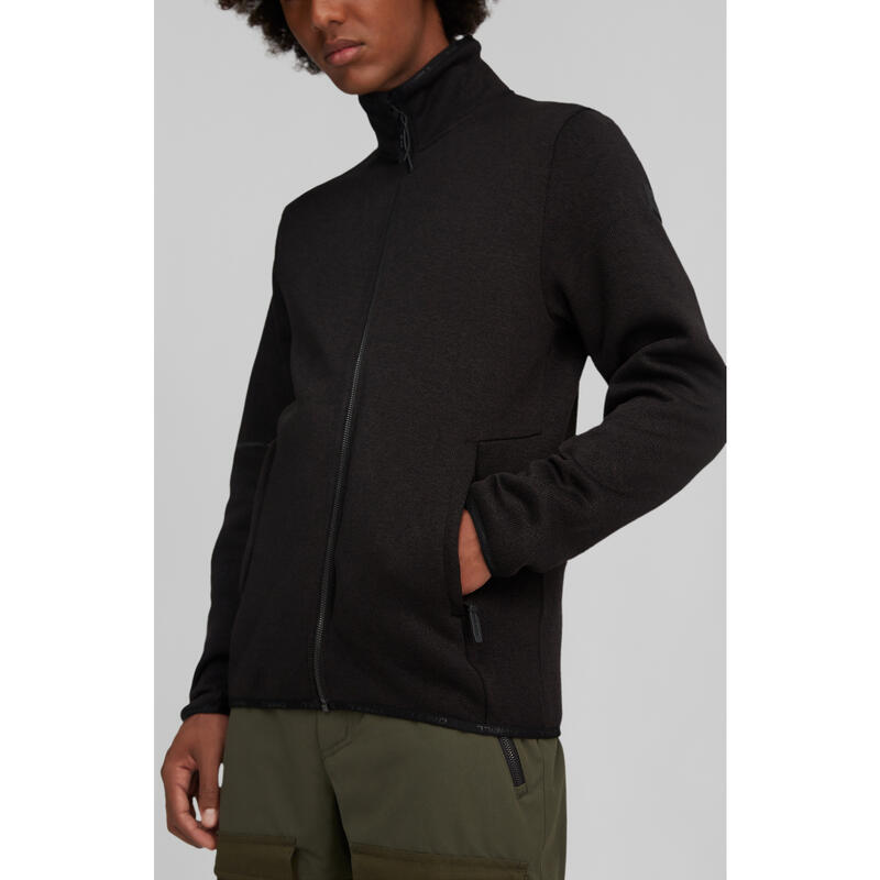 Skiblouse O'Neill Piste Fleece, Zwart, Mannen