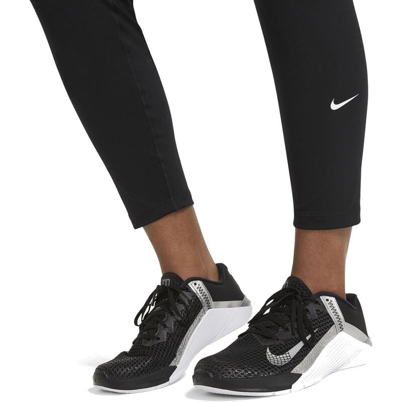 Leggings Nike One MR Tight 2.0, Zwart, Dames