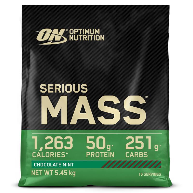 Serious Mass - Weight Gainer - Chocolat Menthe - 16 Portions (5.45 kg)