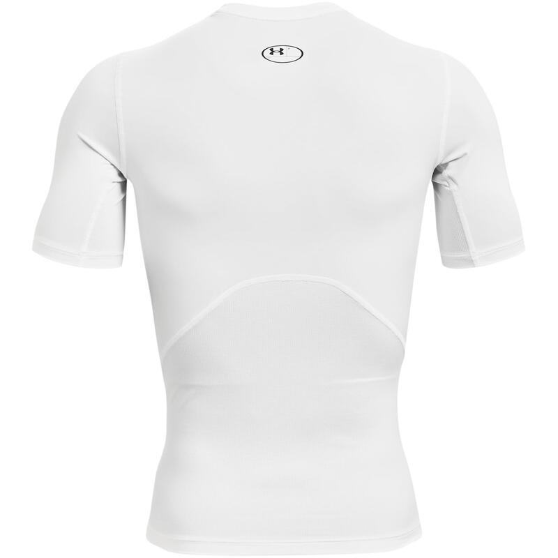 Camiseta de manga corta Under Armour HeatGear, Blanco, Hombres