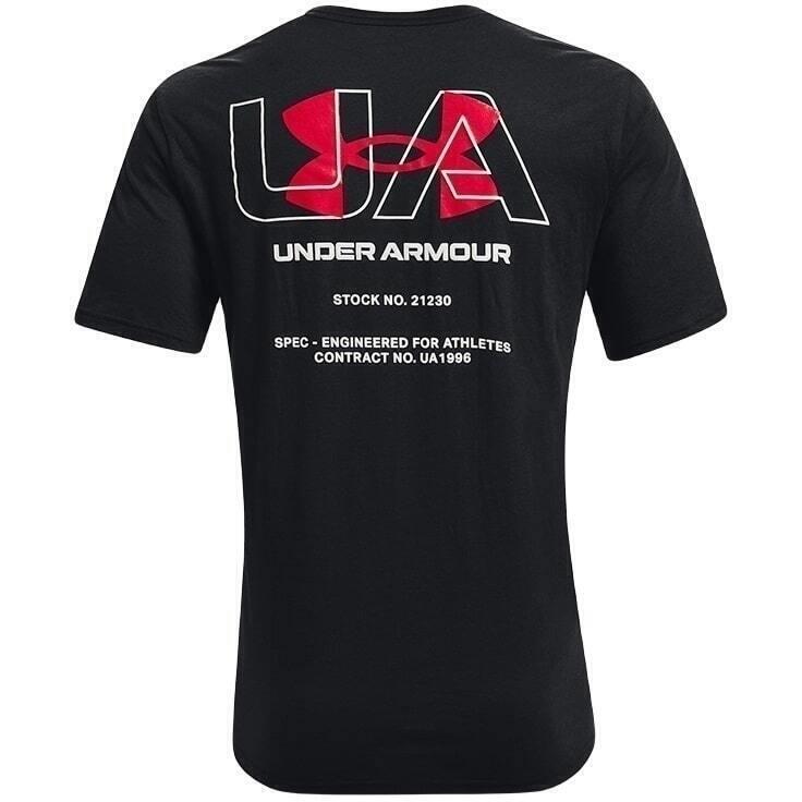 Camiseta de manga corta Under Armour Fall Engineered Symbol, Negro, Hombres