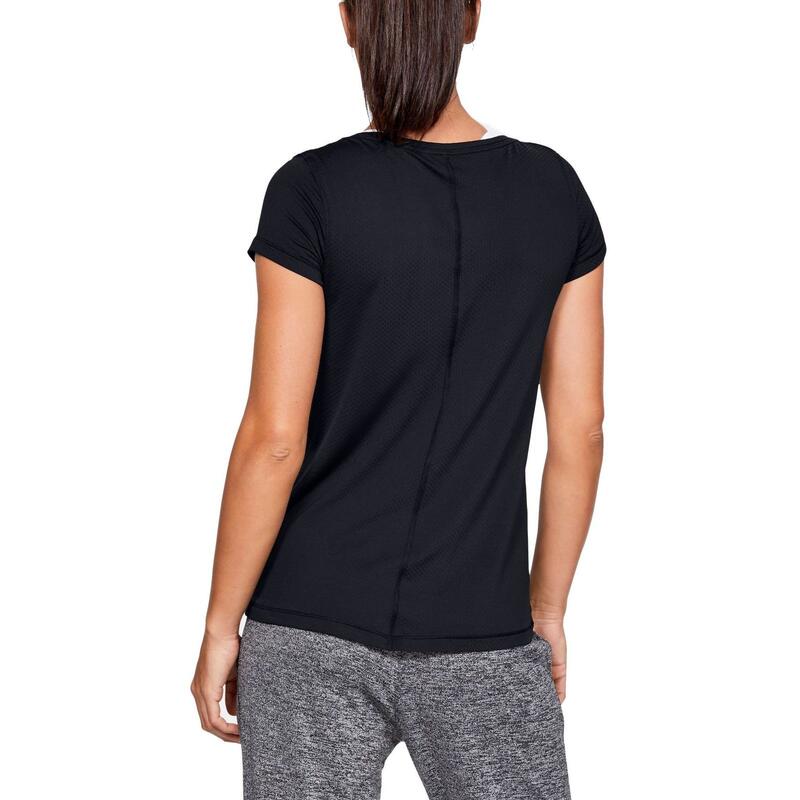 Camiseta Under Armour Heat Gear Negro Adulto