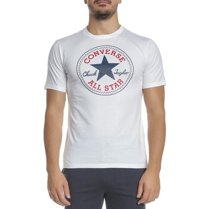 T-shirt Converse Chuck Patch, Blanc, Hommes