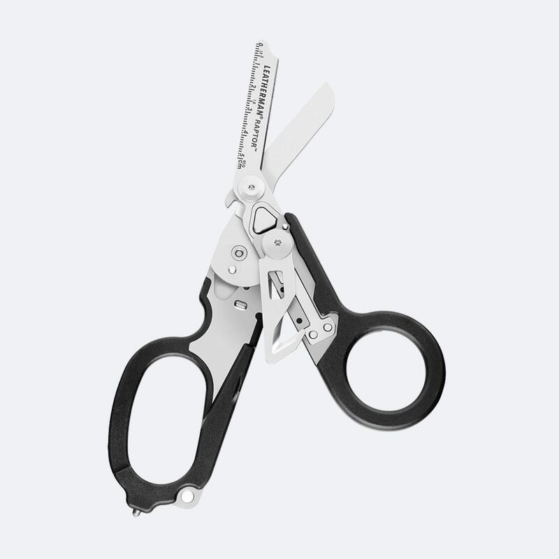 Ciseaux Multifonctions Secours Randonnée 6 Outils en 1 RAPTOR Rescue LEATHERMAN