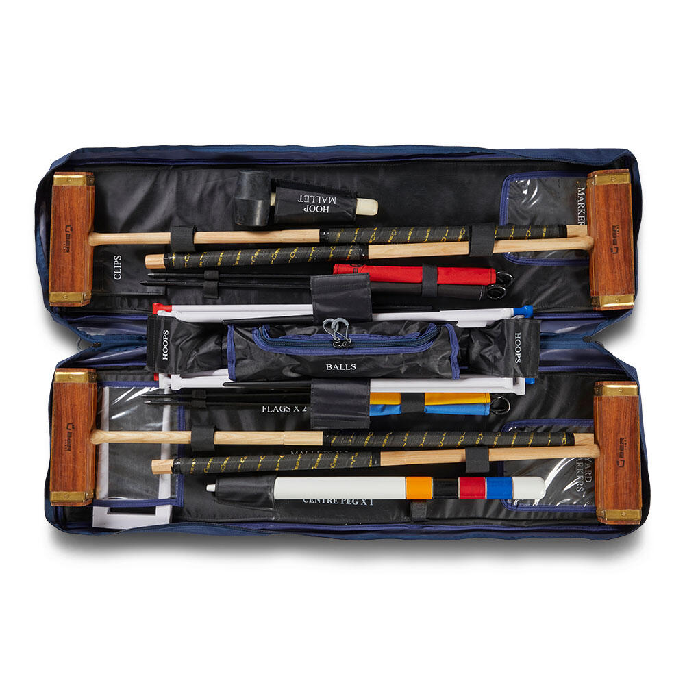 Championship Croquet Set 4 Player, with Tool Kit Bag 3/5