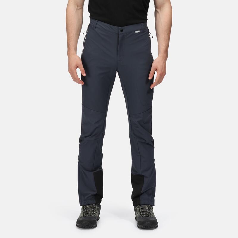 Pantalon de randonnée homme Regatta Mountain III gris magnétique