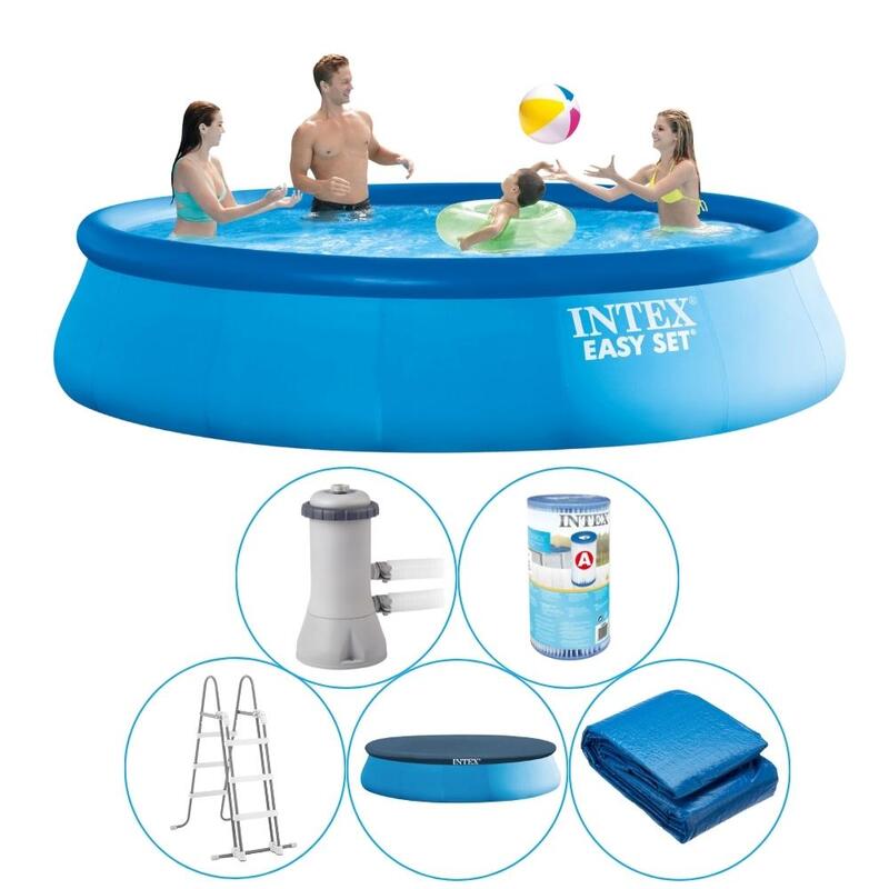 Intex - Easy Set - Zwembad inclusief accessoires - 457x107 cm