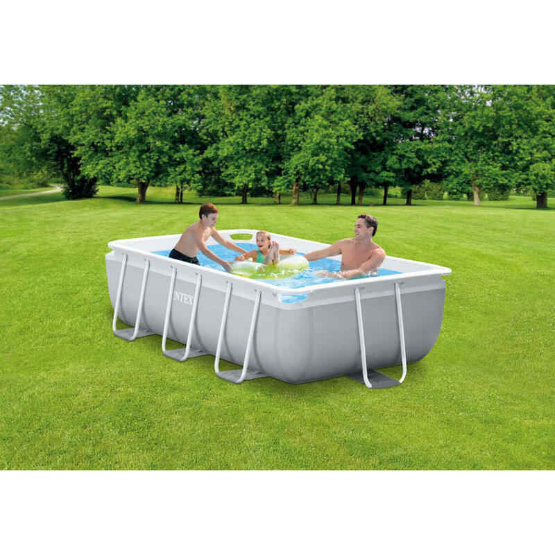 300 x 175 x 80 cm Intex Prism Frame Kit Piscine Rectangulaire