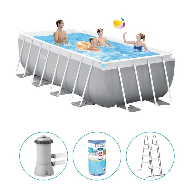 Intex Prism Piscine acier 400 x 200 x 122 cm