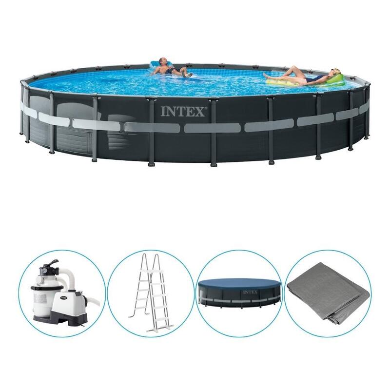 Zwembad - Intex - Ultra XTR Frame - Zwembad inclusief accessoires - 732x132 cm