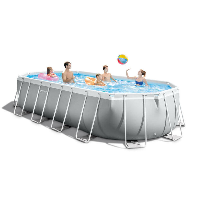 Intex - Prism Frame - Piscine avec accessoires - 610x305x122 cm