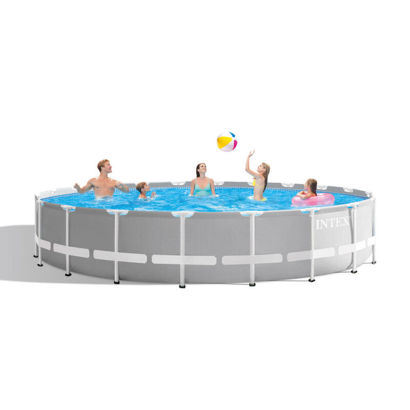 Intex - Prism Frame - Piscine avec accessoires - 610x132 cm