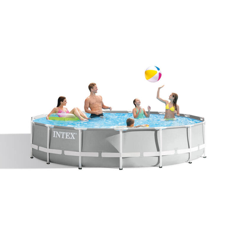 Intex Piscine Prism Frame - Forfait Piscine - 457x107 cm