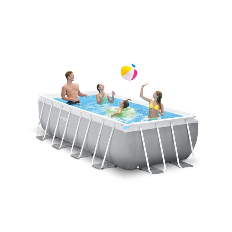 Prisme Intex Cadre Piscine 400 x 200 x 100 cm