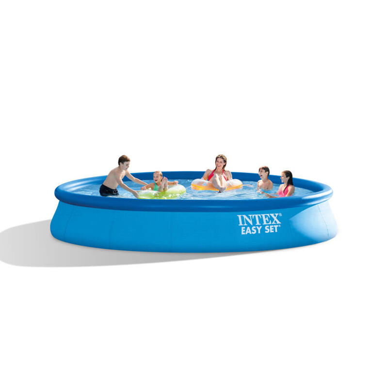 Intex - Easy Set - Piscine avec pompe de filtration - 457x84 cm