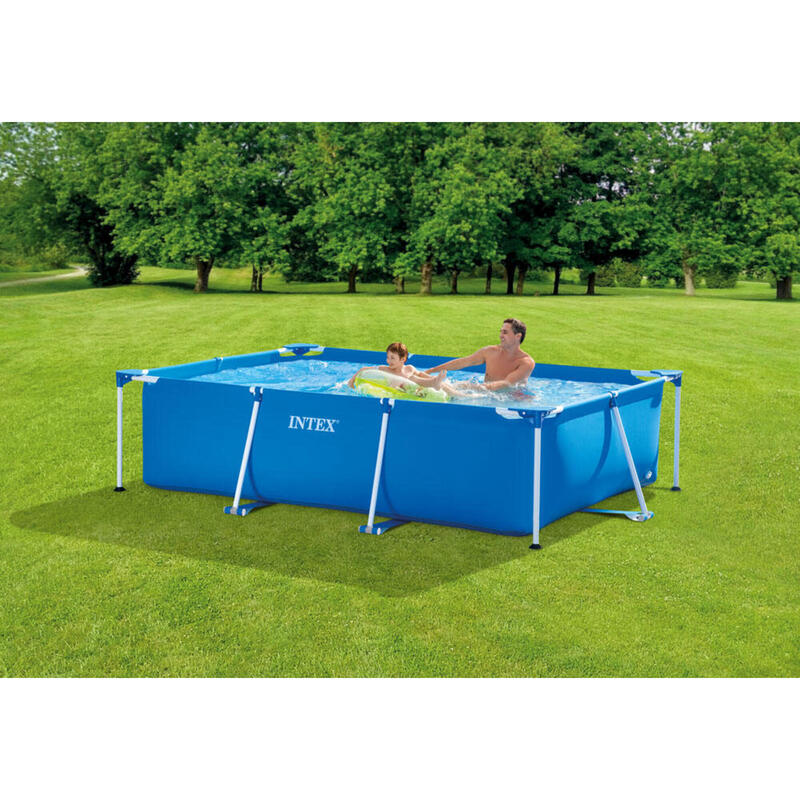 Intex Piscine Rectangular Frame 260x160x65 cm - Avec des accessoires