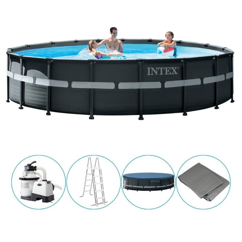 Intex - Ultra XTR Frame - Piscine avec accessoires - 549x132 cm