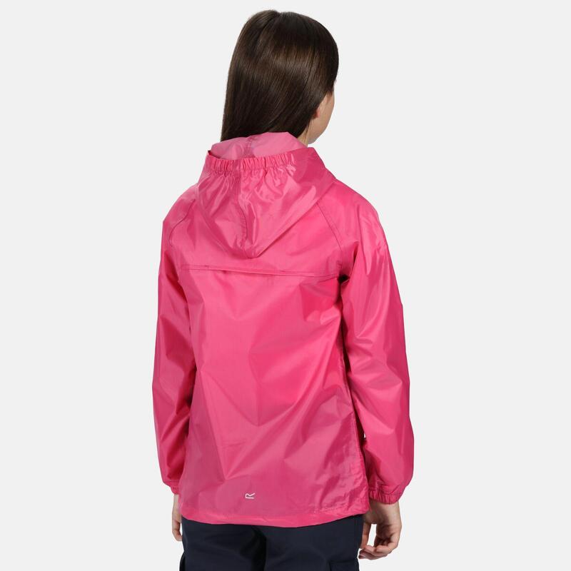 Chaqueta impermeable modelo Stormbreak para niños Rosa jem