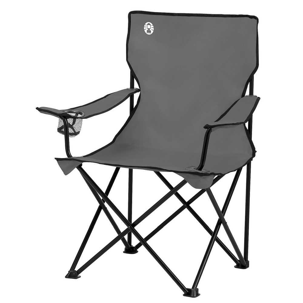 Coleman Quad Chair Steel Grey 1/5