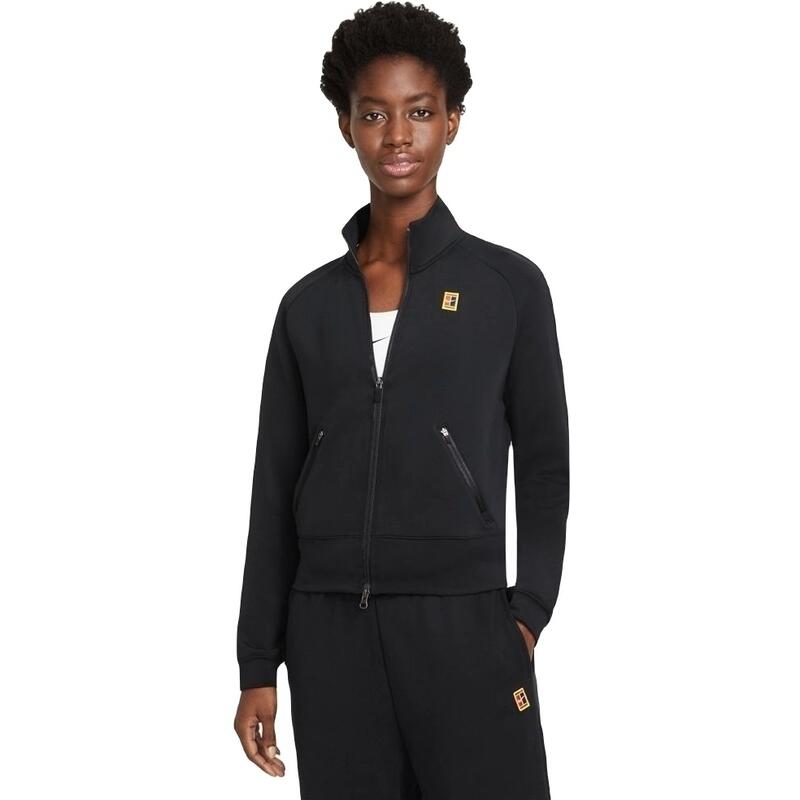 Chaqueta Nike Heritage, Negro, Mujer