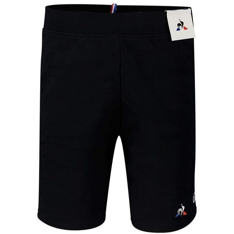 Pantalones cortos Le Coq Sportif Essentiels, Negro, Hombres