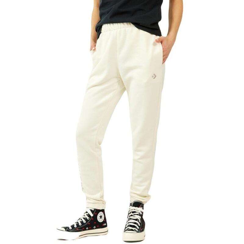 Pantalones Converse Icon Play, Beige, Mujer