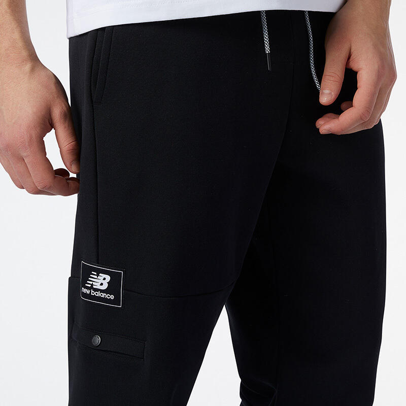 Pantalones New Balance Athletics Higher, Negro, Hombre