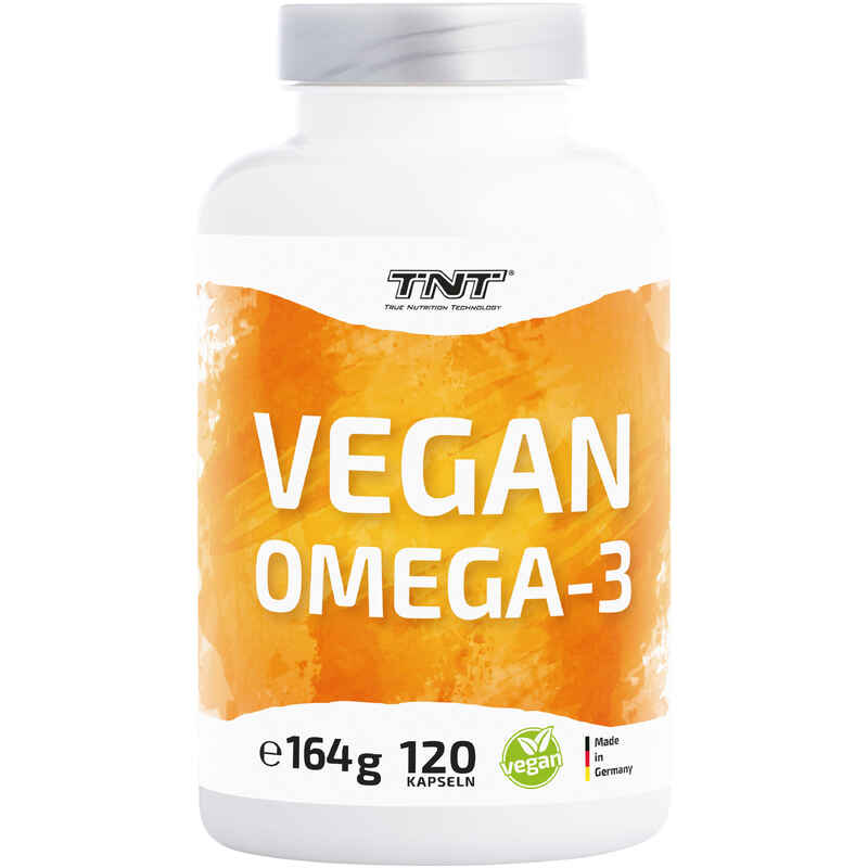 Vegan Omega-3 Kapseln - hochwertige Fettsäuren aus Algenöl