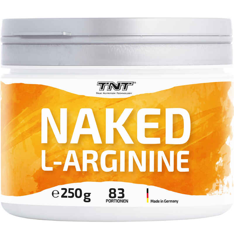 TNT Naked L-Arginine, semiessenzielle Aminosäure erhöht den Blutfluss