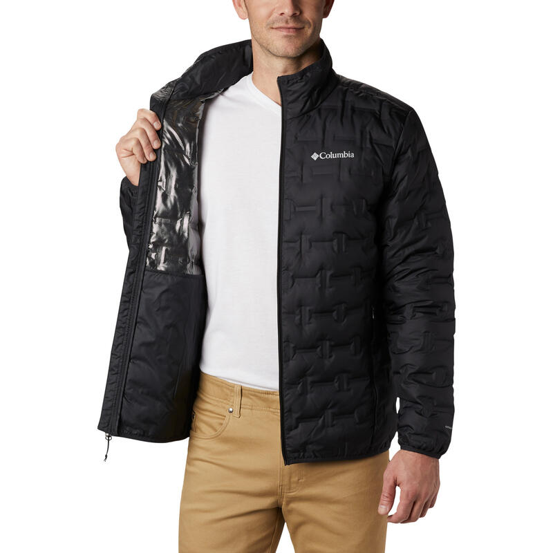 Chaqueta Columbia Delta Ridge Down, Negro, Hombre