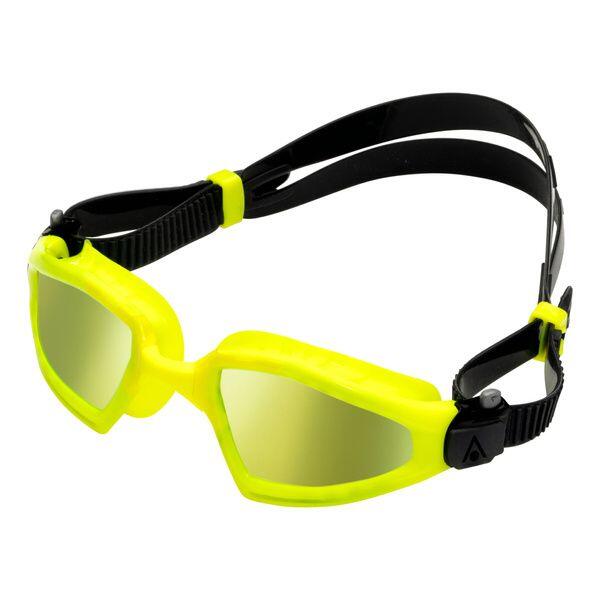 AQUA SPHERE Aquasphere Kayenne Pro Titanium Mirrored Swim Goggles - Yellow / Black