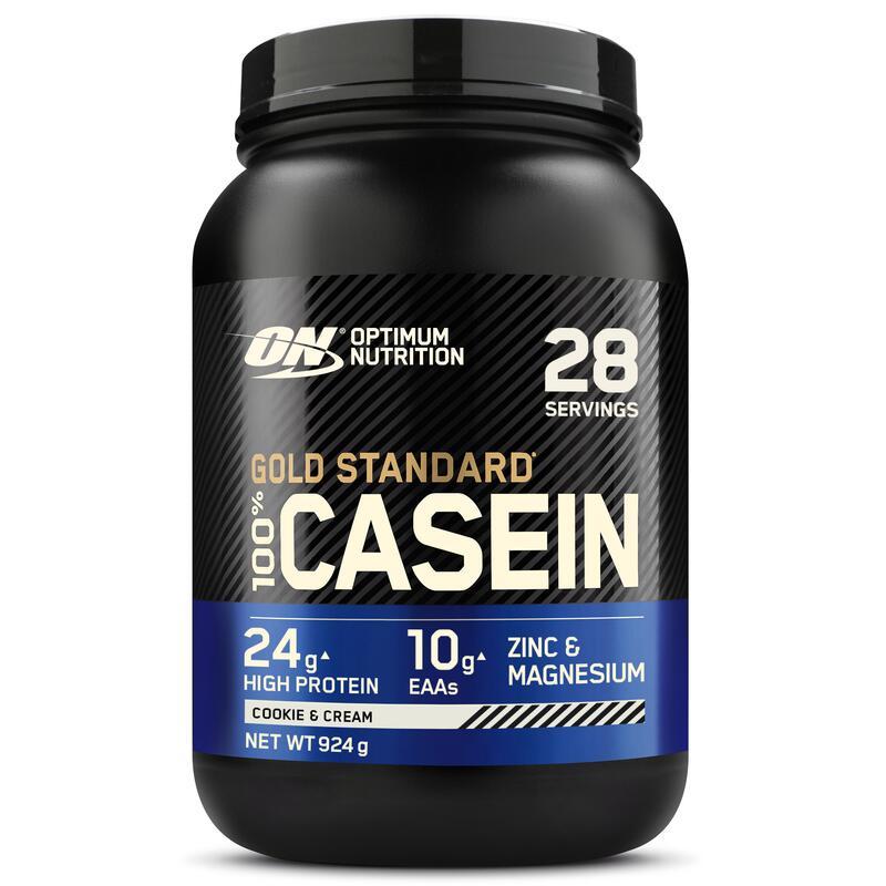 Optimum Nutrition Gold standard casein proteinas de en polvo con bcaa aminoacidos esenciales zinc y magnesio on 100 2 908