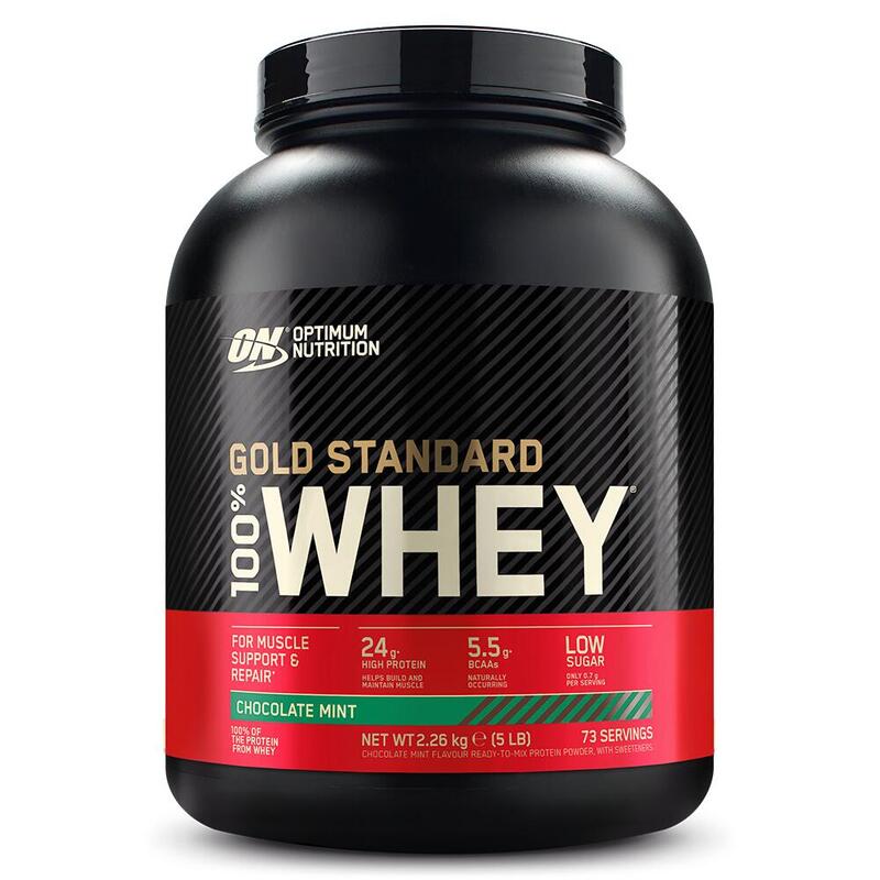 GOLD STANDARD 100% WHEY PROTEIN – Chocolat Menthe – 71 Portions (2270 gr)