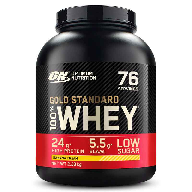 Gold Standard 100% Whey Protein Bananencreme 71 Portionen (2270 Gramm)