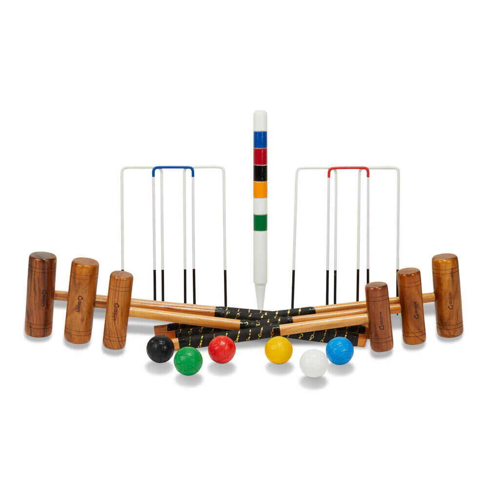UBER GAMES Family Croquet Set 6 Player