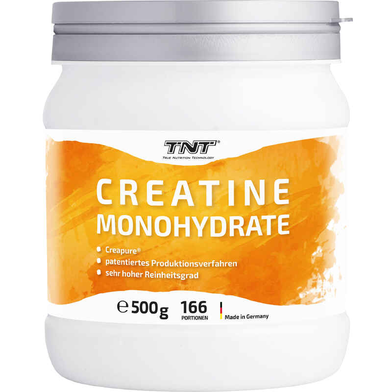 Creatine Monohydrate Creapure®, bis zu 10% mehr Kraftsteigerung Media 1