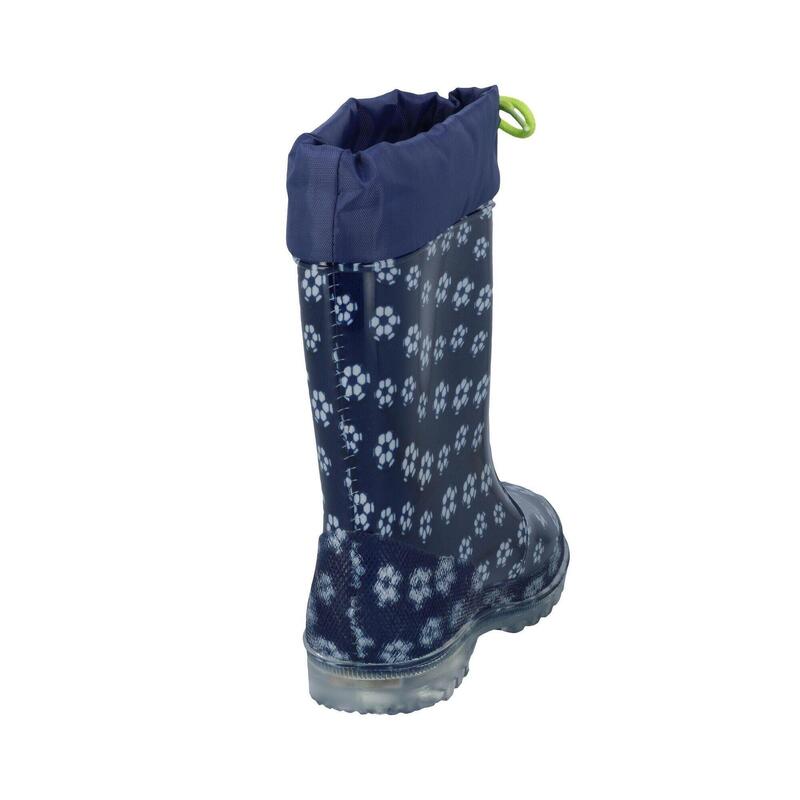 bottes en caoutchouc Bleu Filles Power Blinky